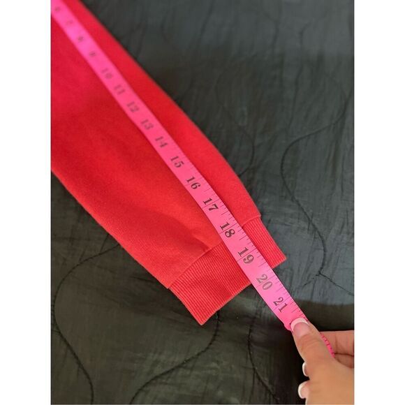 Hardwood Classics NBA Hoodie Womens Size Large Red Chicago Bulls Cropped Hoodie - Picture 7 of 8